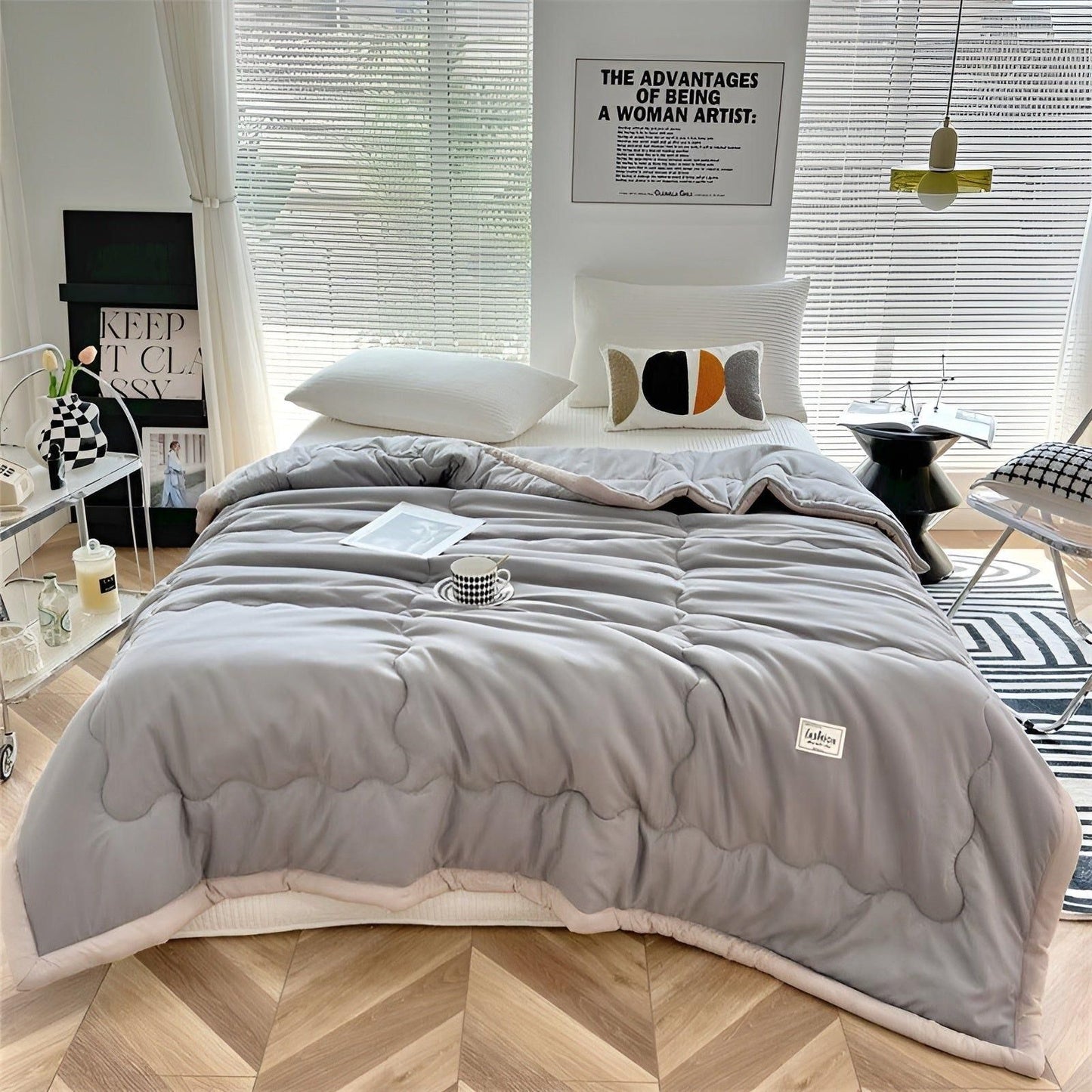 Summer Cool Duvet Made from High-Quality Cooling Fibres – Lightweight and Breathable for Comfortable Nights