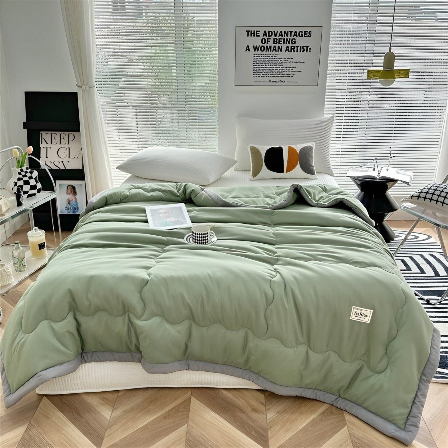 Summer Cool Duvet Made from High-Quality Cooling Fibres – Lightweight and Breathable for Comfortable Nights