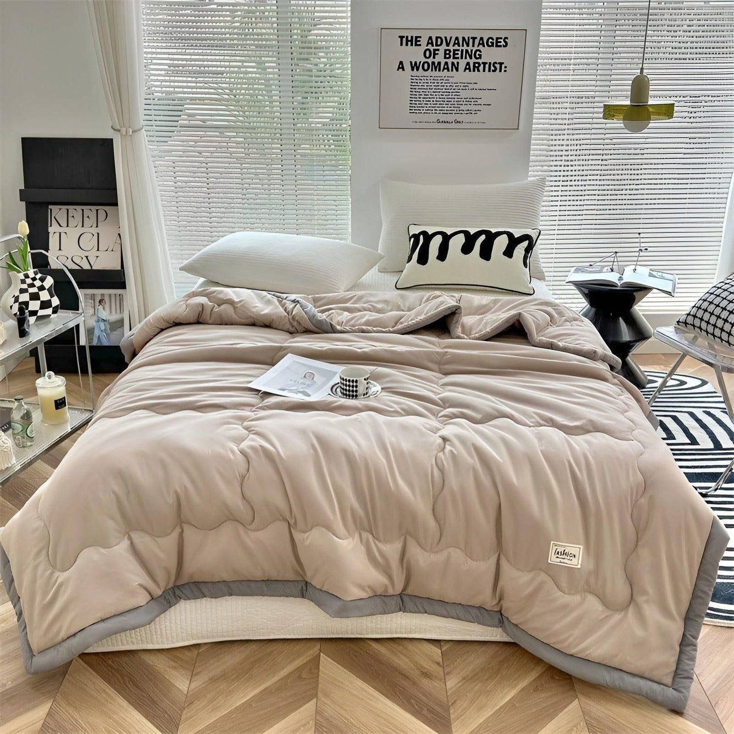 Summer Cool Duvet Made from High-Quality Cooling Fibres – Lightweight and Breathable for Comfortable Nights