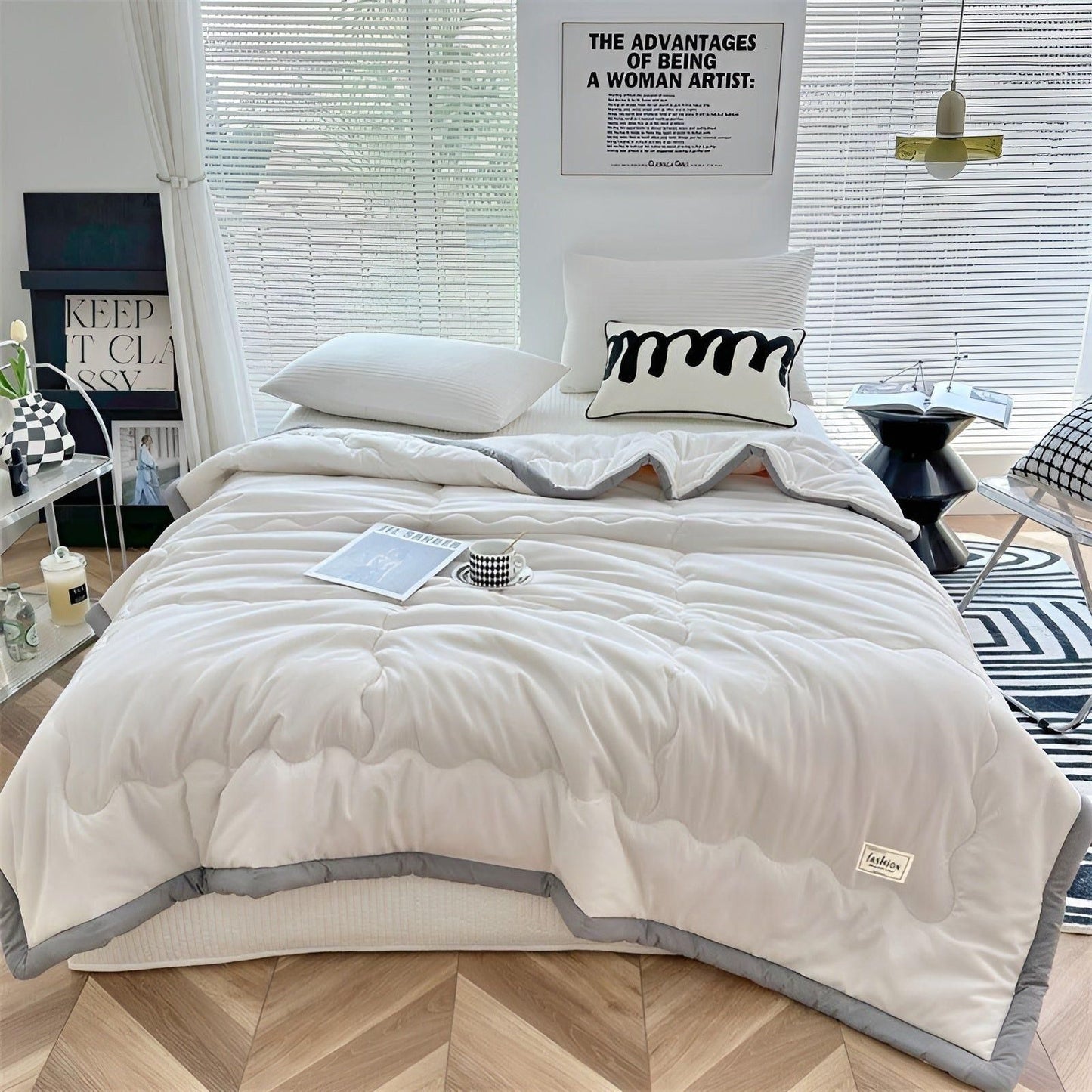 Summer Cool Duvet Made from High-Quality Cooling Fibres – Lightweight and Breathable for Comfortable Nights