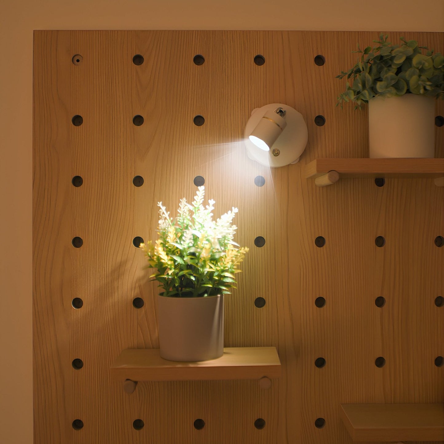 Versatile LED Spotlight with Remote Control – Adjustable Multi-Directional Spot Lights for Easy Installation and Long Battery Life-2