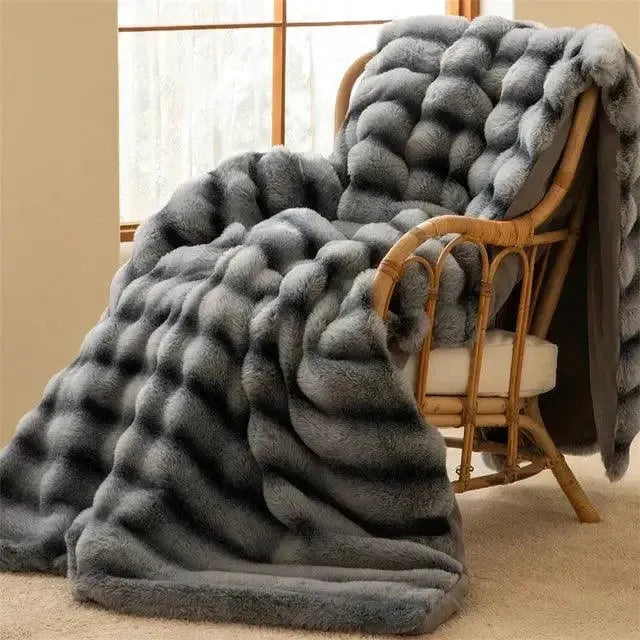 Luxury Fleece Winter Blanket in Various Colours – Comfortable, Anti-Pilling, Available in 100x160 cm, 130x160 cm, 160x200 cm