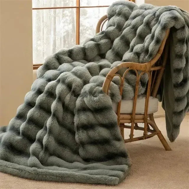 Luxury Fleece Winter Blanket in Various Colours – Comfortable, Anti-Pilling, Available in 100x160 cm, 130x160 cm, 160x200 cm
