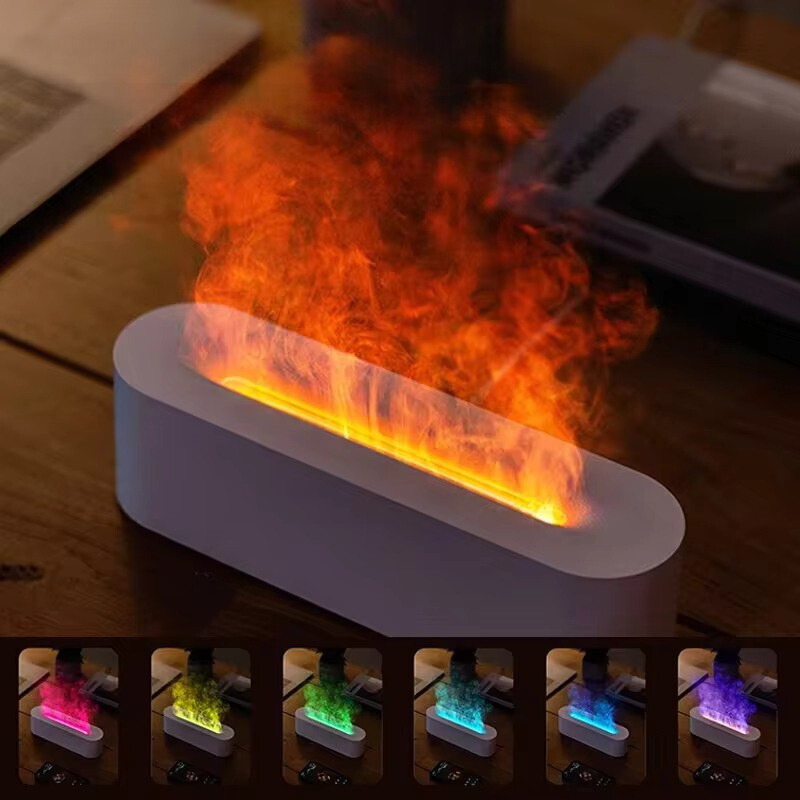 Color-Changing Humidifier Lamp with Essential Oil Diffuser – USB Powered Aromatherapy Device with 3-Step Timer and 7 Vibrant Colors-6