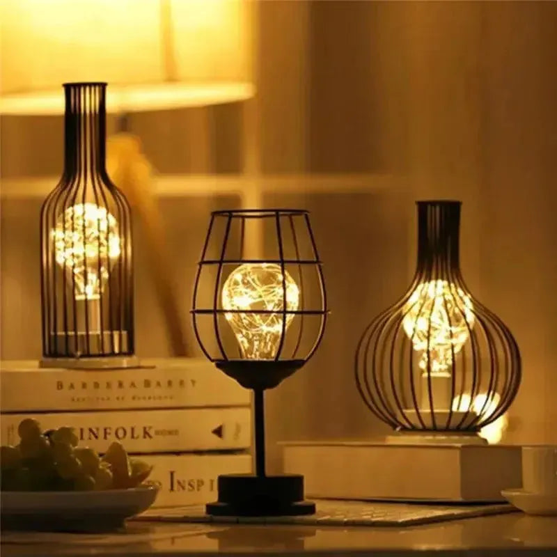 Retro LED Table Lamp – Eye-Caring Lighting for Desk or Bedside, Classic Design, Energy Efficient, Compact Size-1