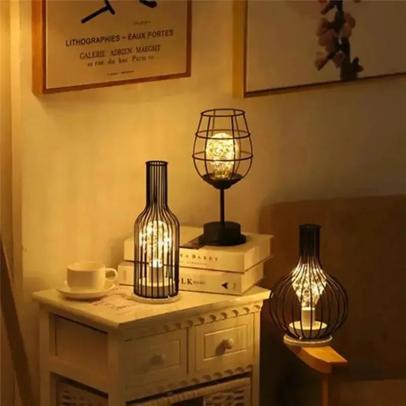 Retro LED Table Lamp – Eye-Caring Lighting for Desk or Bedside, Classic Design, Energy Efficient, Compact Size-2