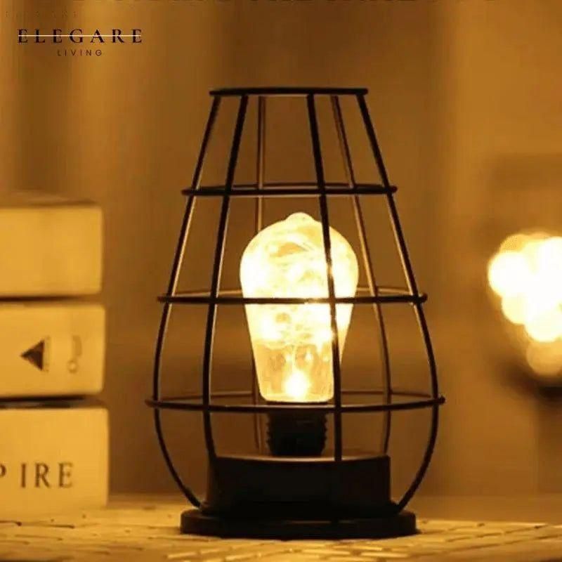 Variant image for Retro LED Table Lamp – Eye-Caring Lighting for Desk or Bedside, Classic Design, Energy Efficient, Compact Size-4