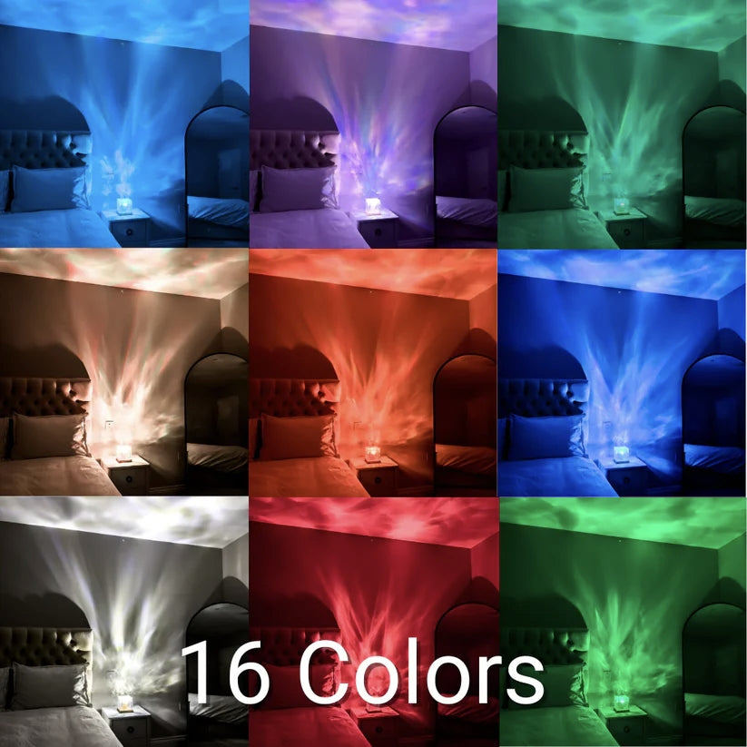 Ocean Wave Night Light Projector for Bedroom – Soothing LED Light Effects for Relaxation and Sleep-6