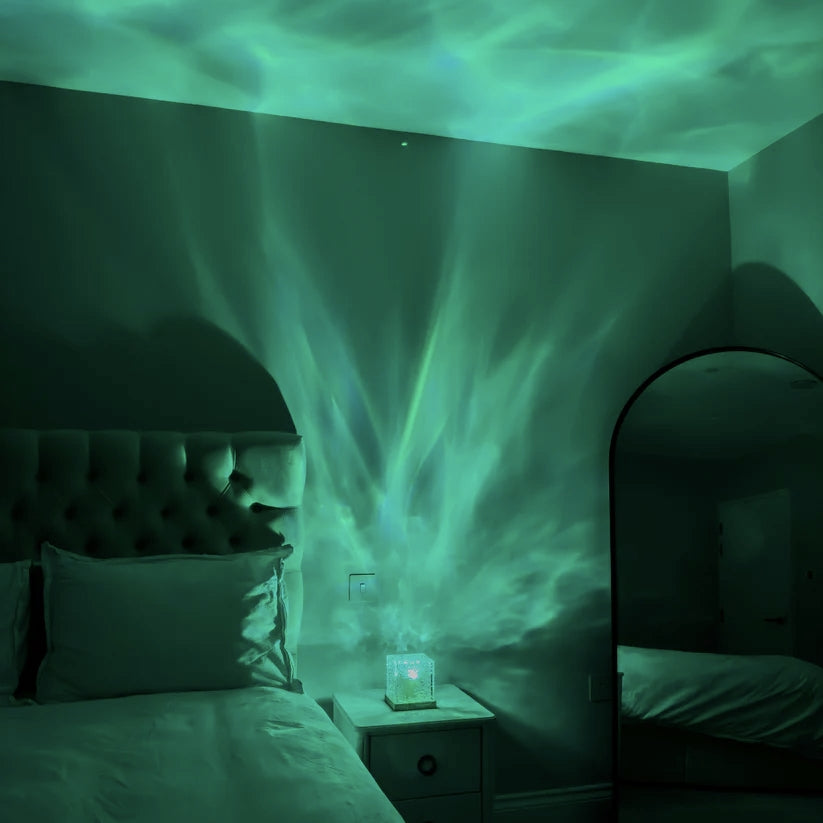 Ocean Wave Night Light Projector for Bedroom – Soothing LED Light Effects for Relaxation and Sleep-2