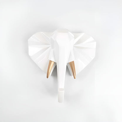 Animal Head Wall-Mounted Key Holder Coat Rack Wall Rack