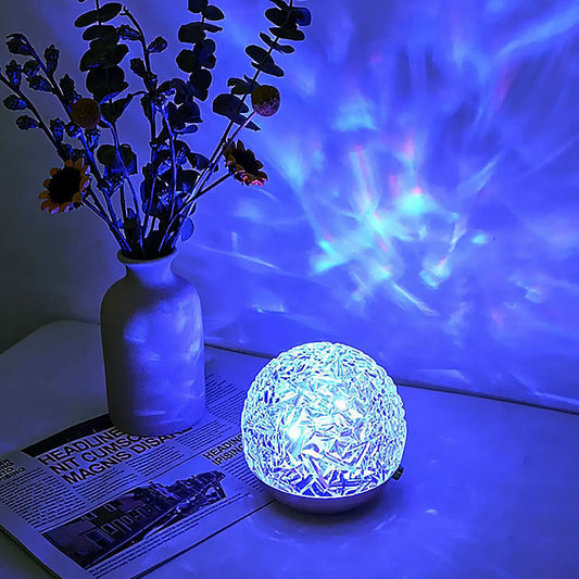 Ocean Wave Night Light Projector for Bedroom – Soothing LED Light Effects for Relaxation and Sleep-1