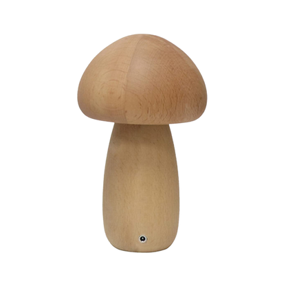 Battery-Operated Night Light with Adjustable Brightness – Enchanting Wooden Night Light for Children's Room and Bedroom
