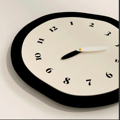 Abstract Silent Wall Clock Large with Modern Design – Stylish Clock for Living Room and Bedroom, Available in Two Sizes