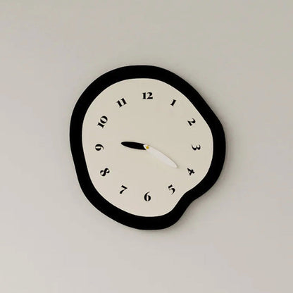 Abstract Silent Wall Clock Large with Modern Design – Stylish Clock for Living Room and Bedroom, Available in Two Sizes