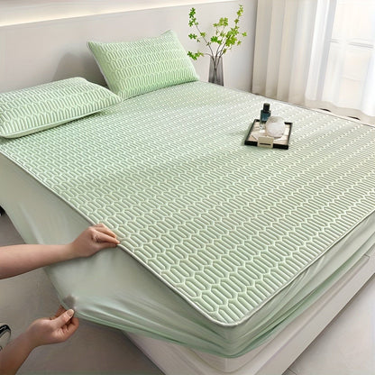 Variant image for Ultra-Soft Cooling Latex Mattress Set with Breathable Pillow Covers for Refreshing Sleep-5
