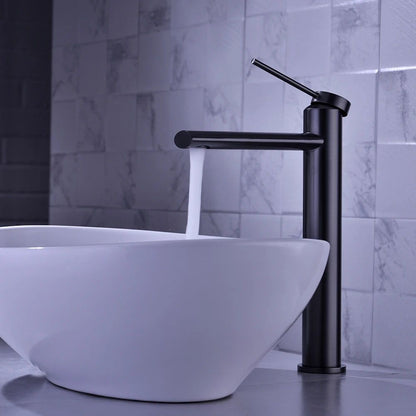 Elegant Basin Mixer Tap with Single Lever and Deck Mounted – High-Quality Brass and Ceramic Design
