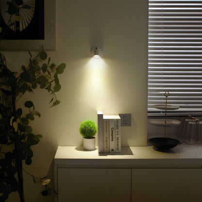 Versatile LED Spotlight with Remote Control – Adjustable Multi-Directional Spot Lights for Easy Installation and Long Battery Life-4