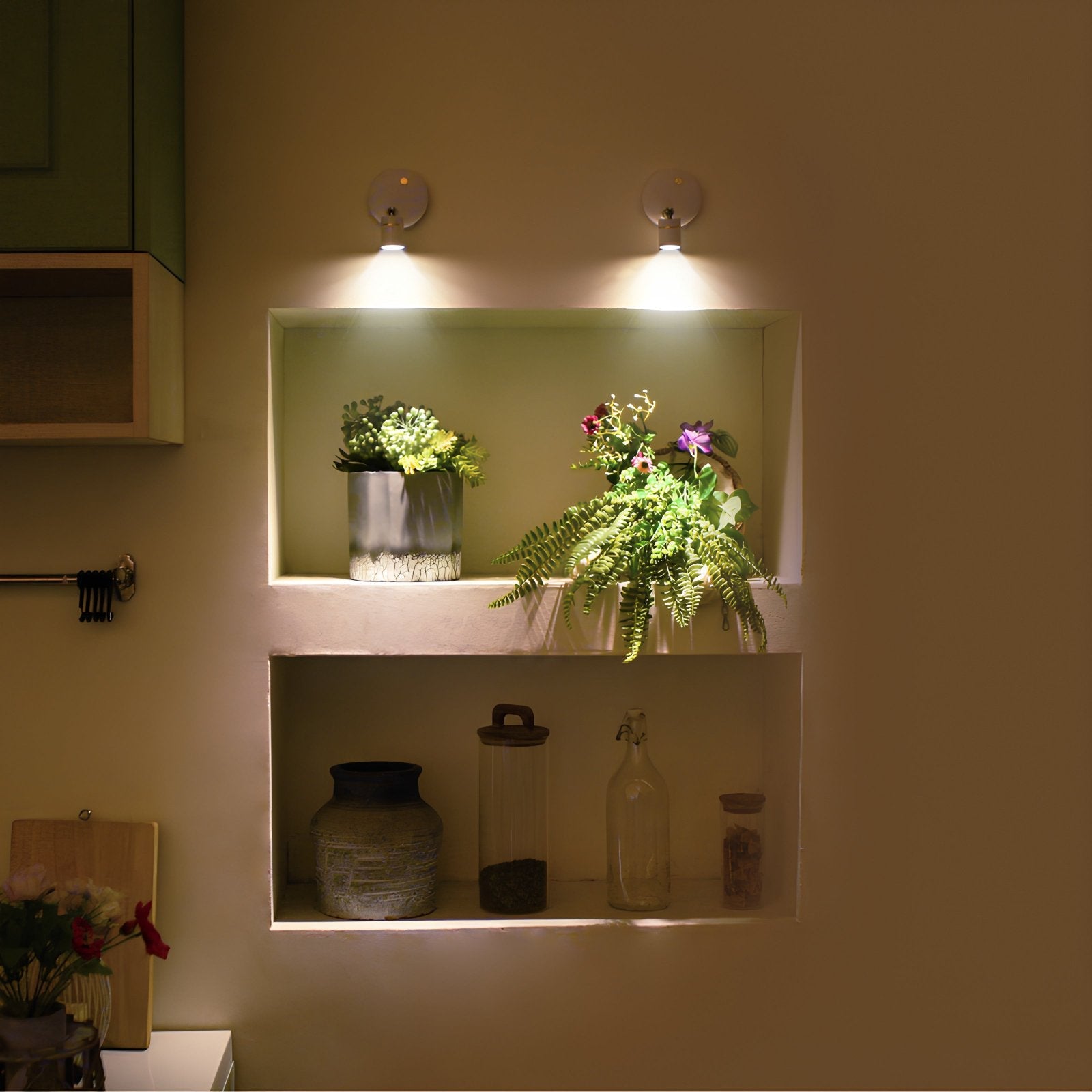 Versatile LED Spotlight with Remote Control – Adjustable Multi-Directional Spot Lights for Easy Installation and Long Battery Life-6