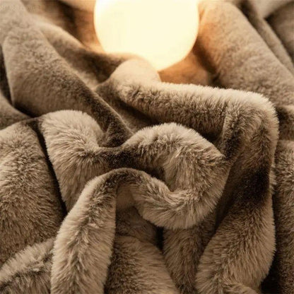 Luxury Fleece Winter Blanket in Various Colours – Comfortable, Anti-Pilling, Available in 100x160 cm, 130x160 cm, 160x200 cm