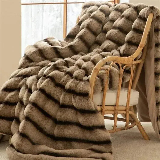 Luxury Fleece Winter Blanket in Various Colours – Comfortable, Anti-Pilling, Available in 100x160 cm, 130x160 cm, 160x200 cm