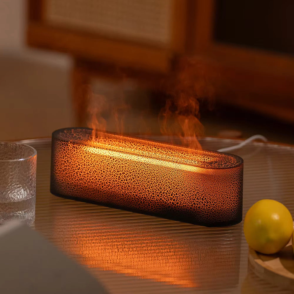 Variant image for Color-Changing Humidifier Lamp with Essential Oil Diffuser – USB Powered Aromatherapy Device with 3-Step Timer and 7 Vibrant Colors-3