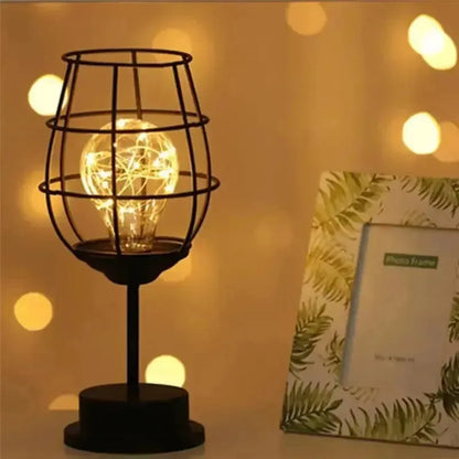 Retro LED Table Lamp – Eye-Caring Lighting for Desk or Bedside, Classic Design, Energy Efficient, Compact Size-4