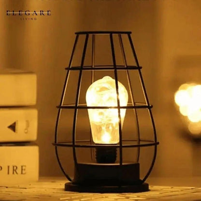 Variant image for Retro LED Table Lamp – Eye-Caring Lighting for Desk or Bedside, Classic Design, Energy Efficient, Compact Size-4