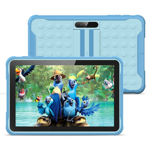 10 Inch Kids Tablet with Quad Core, 64GB Storage, Android 13 and 720p HD Screen - Best Kids Tablet for Children