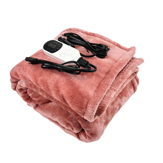 Electric Blanket for Car with Timer and 9 Levels - Heated Blanket