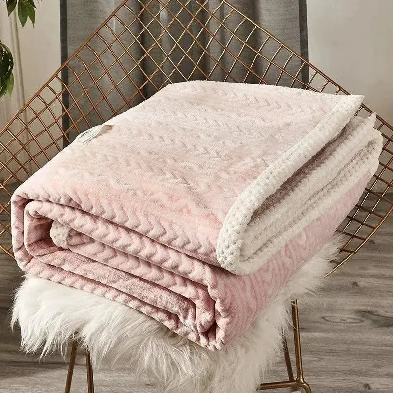 Warm and Cosy Thermal Blanket Made of Polyester – Machine Washable, Available in Various Sizes and Colours