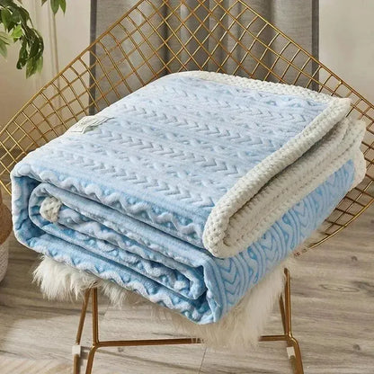 Warm and Cosy Thermal Blanket Made of Polyester – Machine Washable, Available in Various Sizes and Colours