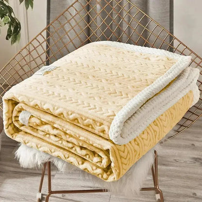 Warm and Cosy Thermal Blanket Made of Polyester – Machine Washable, Available in Various Sizes and Colours