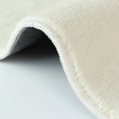 Artistic Black and White Rug – Comfortable and Versatile Carpet for Modern and Classic Interiors