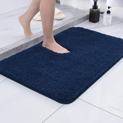 Ultra-Soft Bath Mat Non-Slip – Quick-Drying Microfibre 50 x 80 cm for Luxury Comfort and Safety in the Bathroom