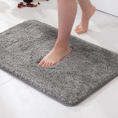 Ultra-Soft Bath Mat Non-Slip – Quick-Drying Microfibre 50 x 80 cm for Luxury Comfort and Safety in the Bathroom