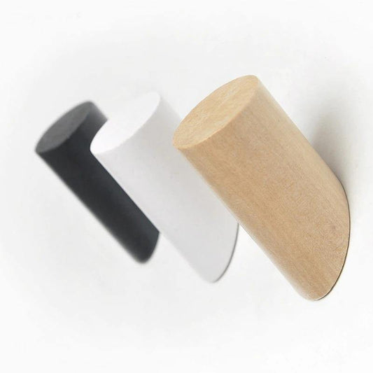 Wooden Wall-Mounted Coat Hook for Wall Coat Rack