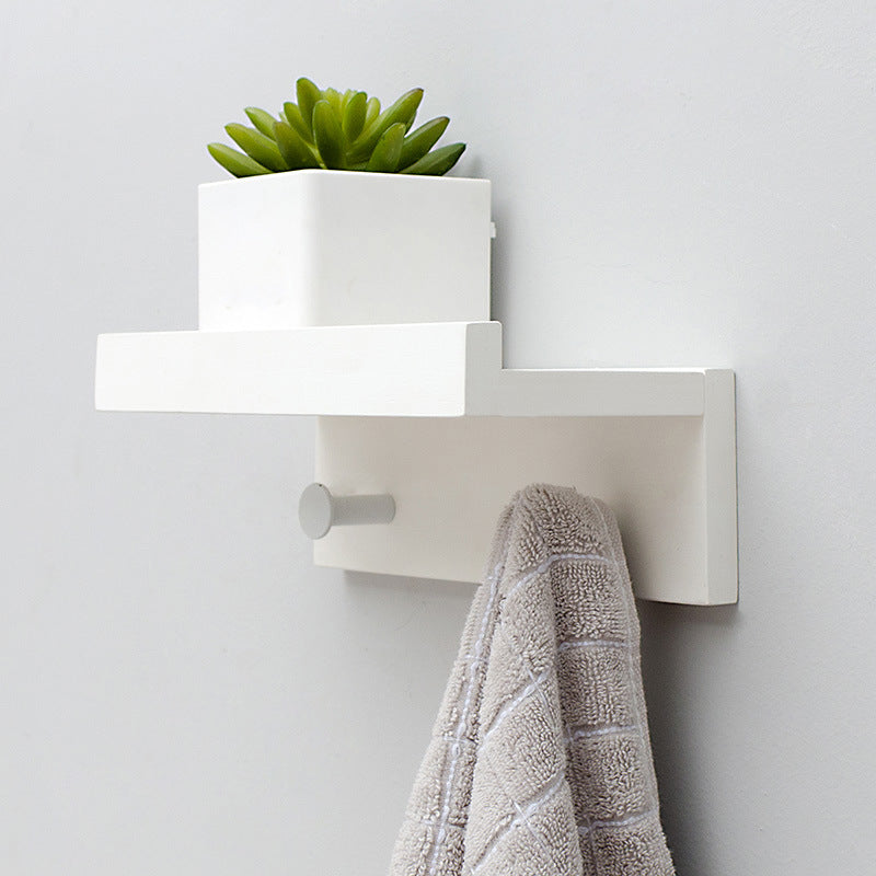Cooper Wall Storage Shelf with Hooks for Coat Rack Wall Coat Rack