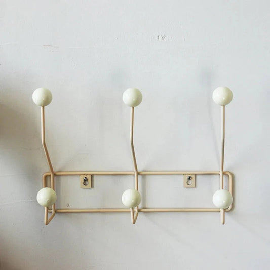 Vintage Style Coloured Metal Coat Hooks Coat Rack Wall Hook
